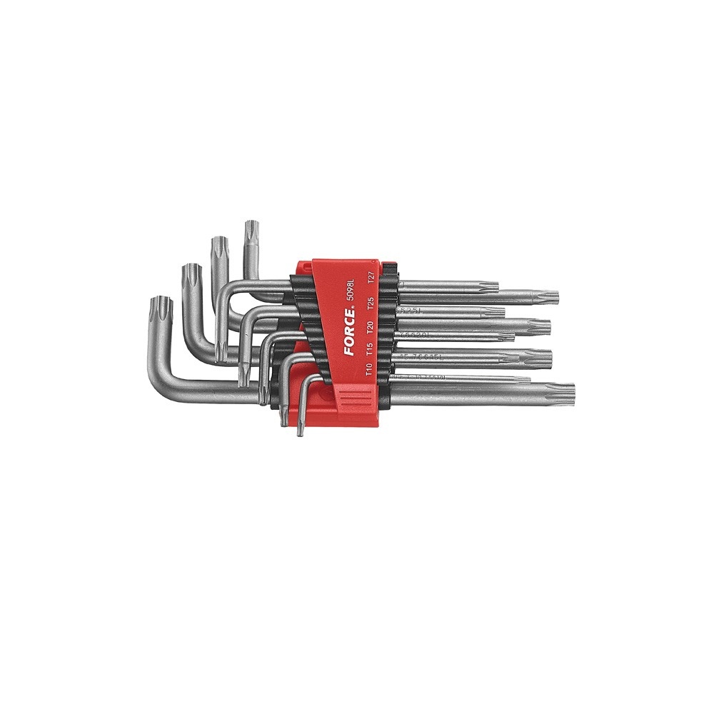 Force lange resistorx sleutelset 9-delig