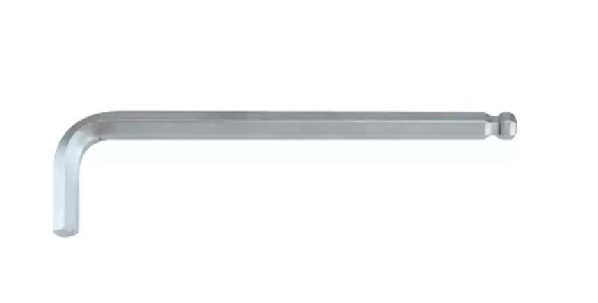 Force Inbussleutel met bolkop extra lang 5mm
