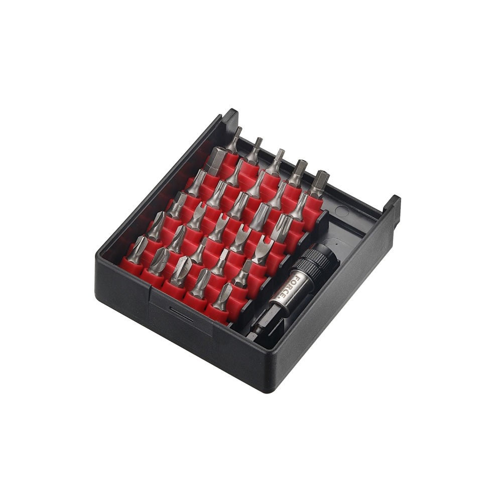 Force 1/4 Veiligheids bit set 31 delig