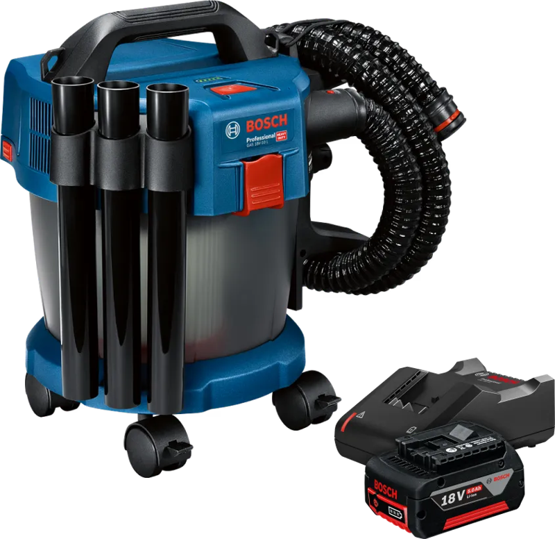 Bosch Professional GAS 18V-10 L 5,0 Ah GBA Accu Starterspakket