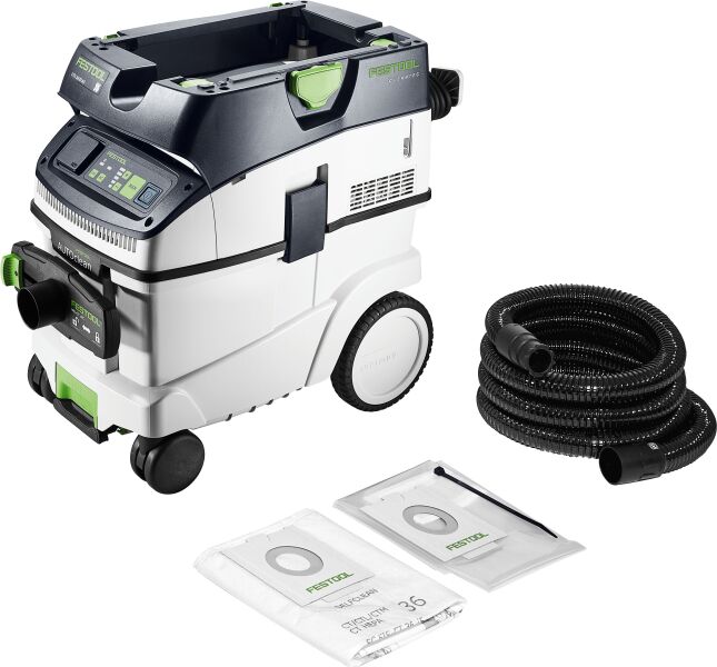 Festool CTL 36 EI AC-LHS Bouwstofzuiger - 1200W - Klasse L - 36L