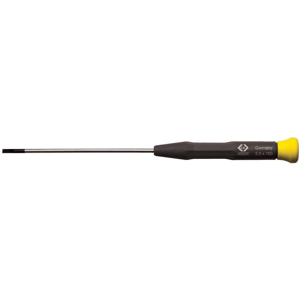 C.K Xonic Elektronica en fijnmechanica Platte schroevendraaier Kopbreedte: 3 mm Koplengte: 100 mm