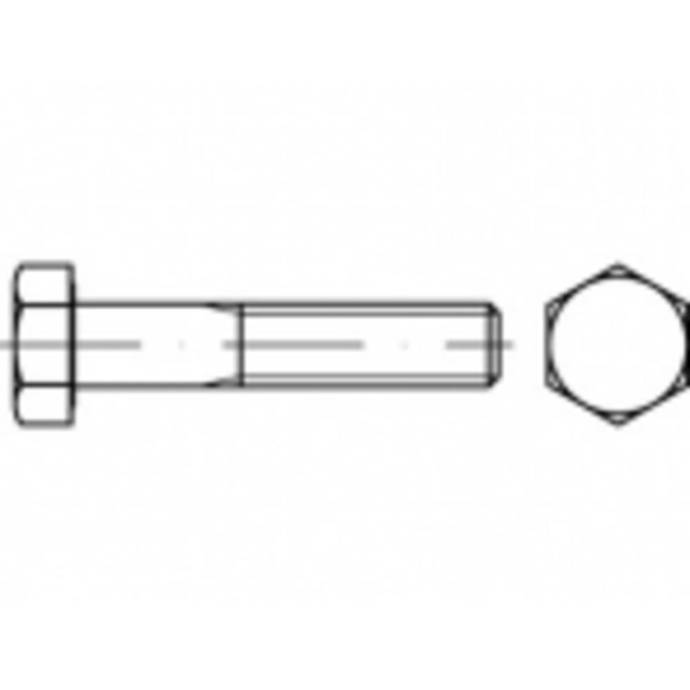 TOOLCRAFT TO-9980451 Zeskantbout M12 140 mm Buitenzeskant RVS A4 10 stuk(s)