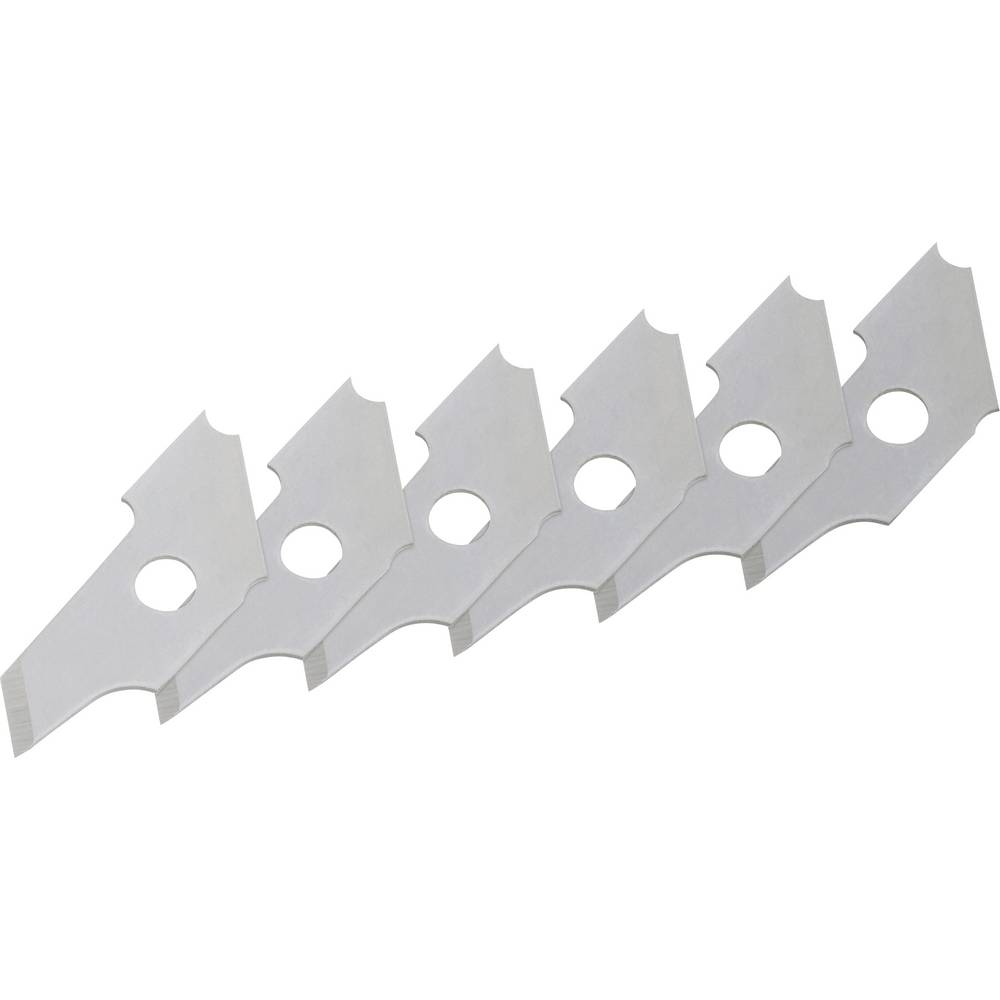 Wolfcraft 5893000 Reserveklingen voor boor met verzonken holle rand 6 stuk(s)