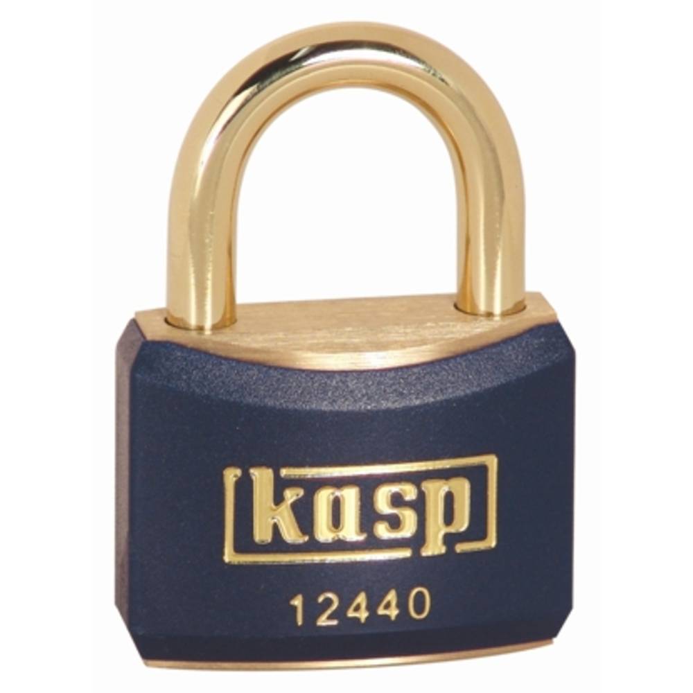 Kasp K12440BLUD Hangslot 40 mm Verschillend sluitend Goud-geel Sleutelslot