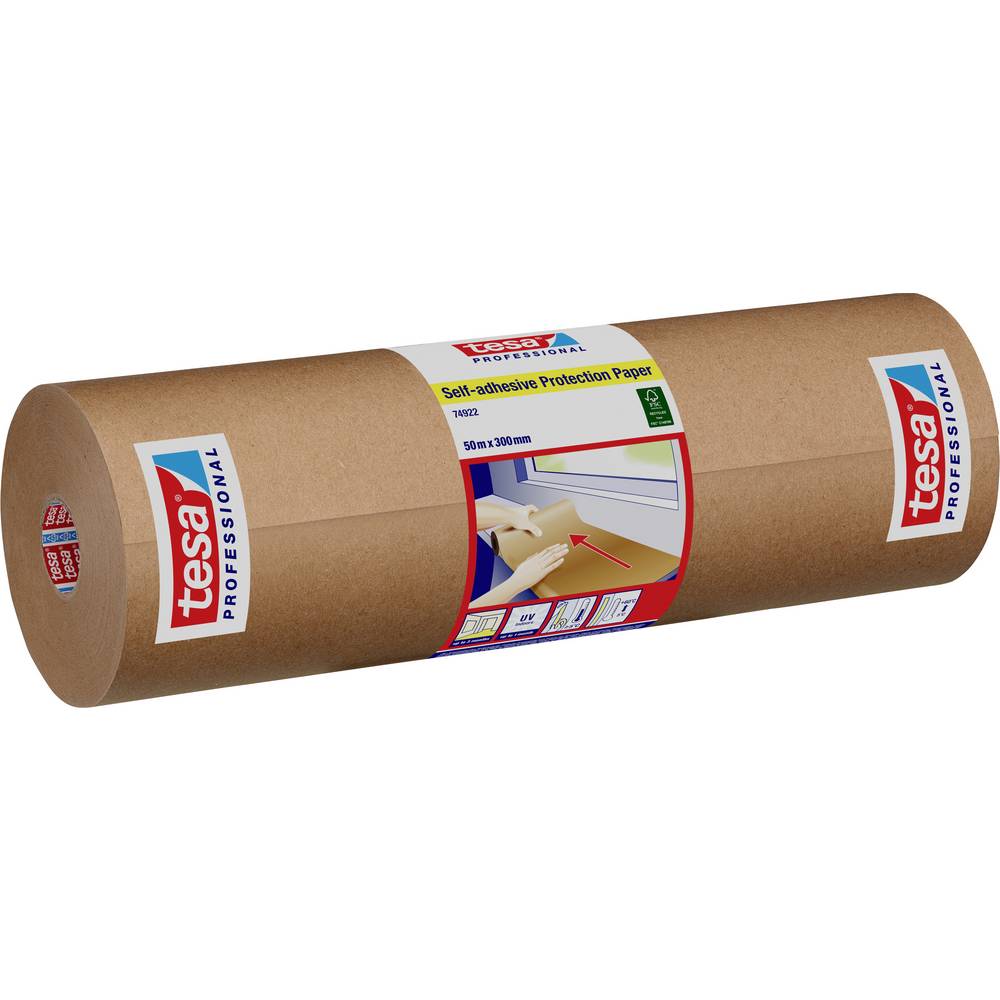 Tesa 74922 74922-00001-00 Maskeertape  Professional Chamois (l x b) 50 m x 30 cm 50 m