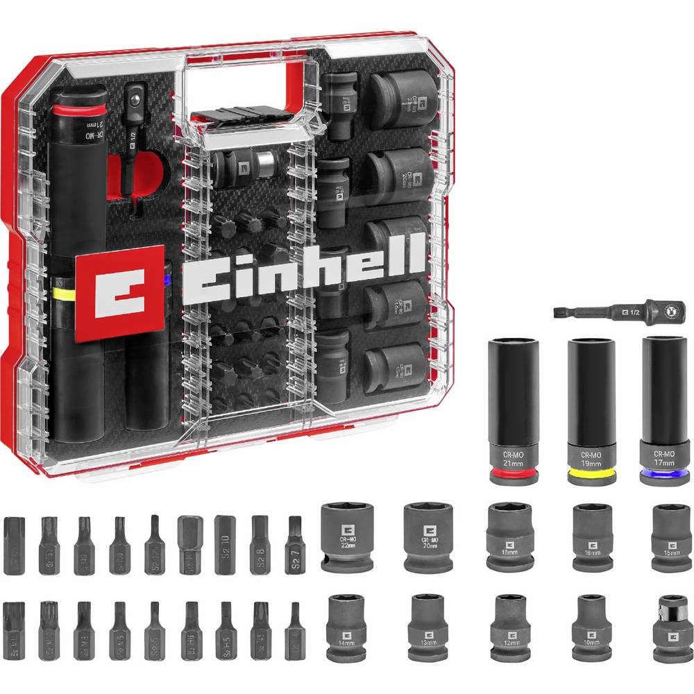 Einhell Impact 109288 Bit- en steeksleutelset 1/2