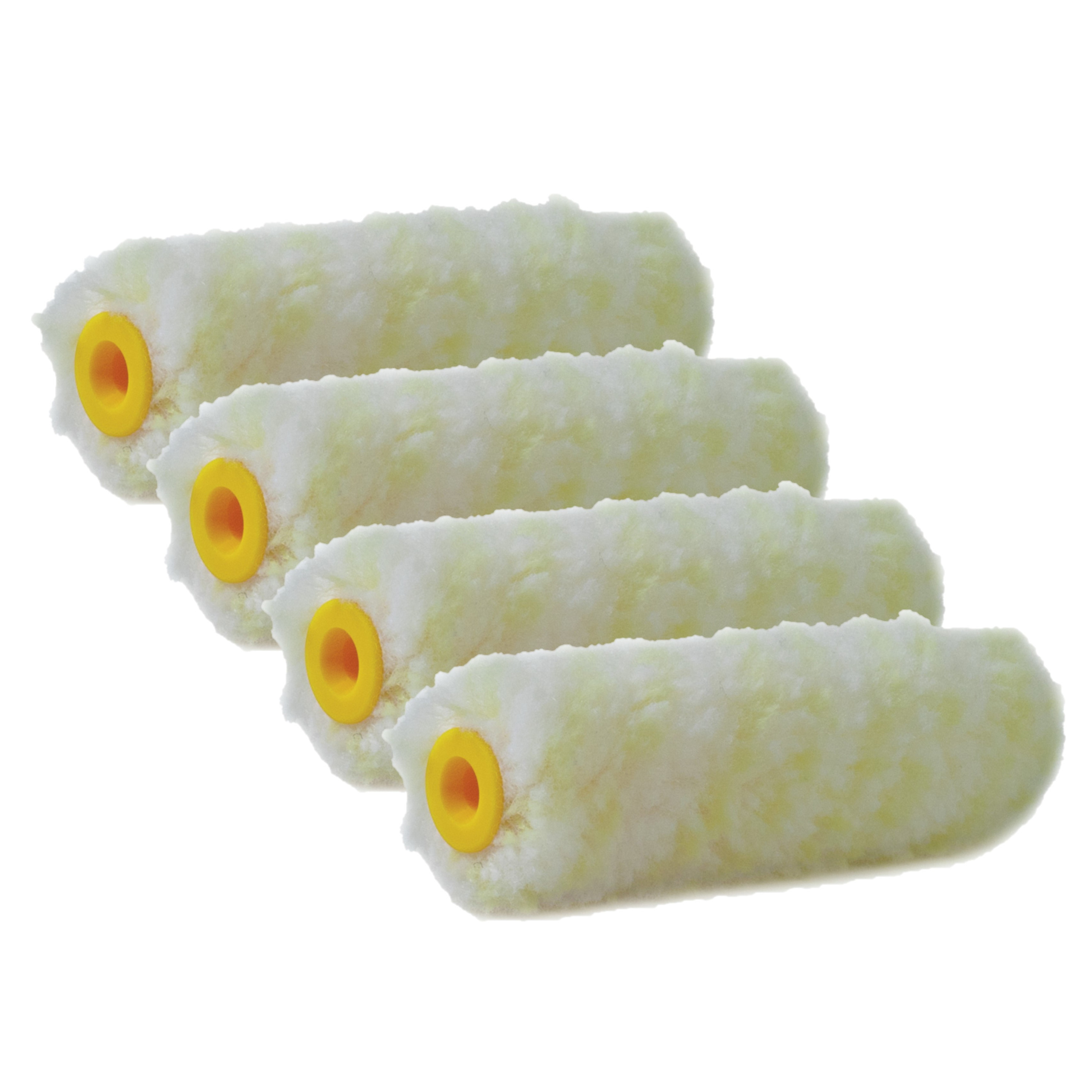 Sorex Verfrollers - 8x - anti spatten - 10 x 4 cm - polyamide - pluisvrij - Verfspullen - Schilderen -