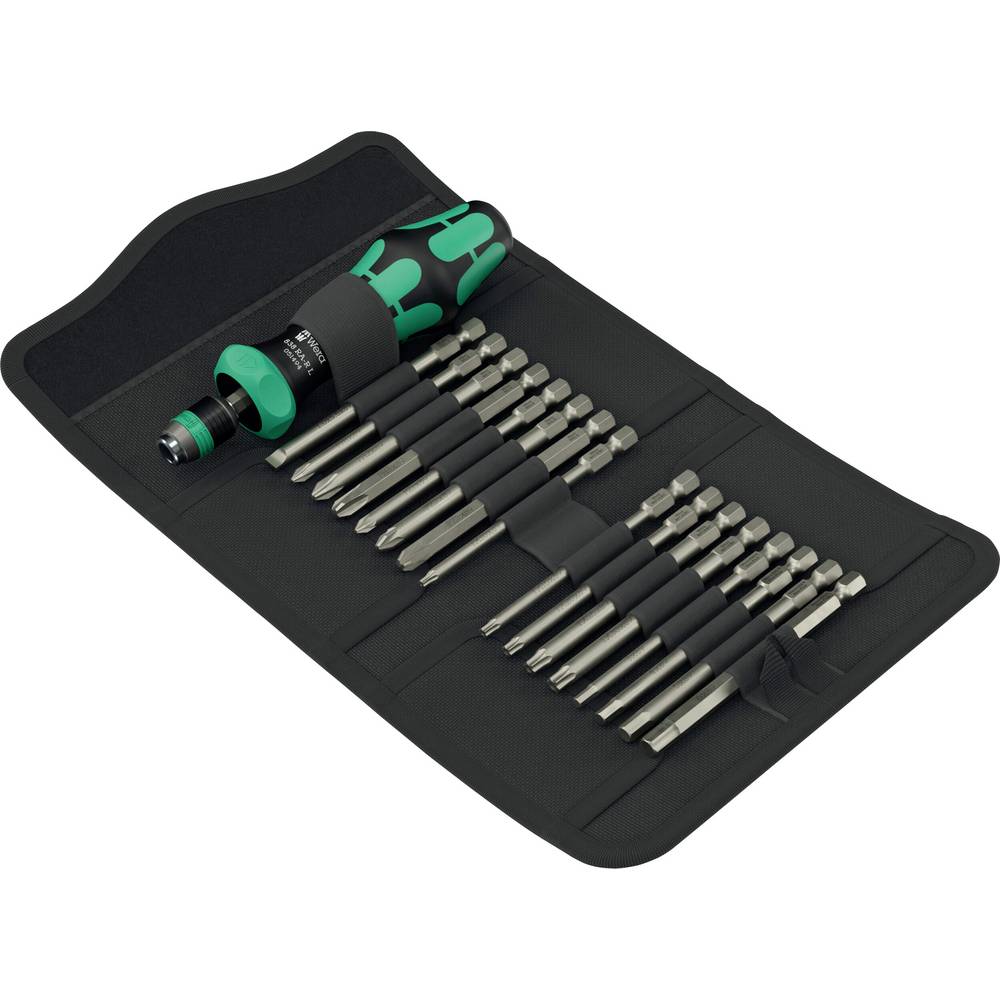 Wera Kompakt 60 RA-R 1 Werkplaats Ratelschroevendraaier 1/4 (6.3 mm)
