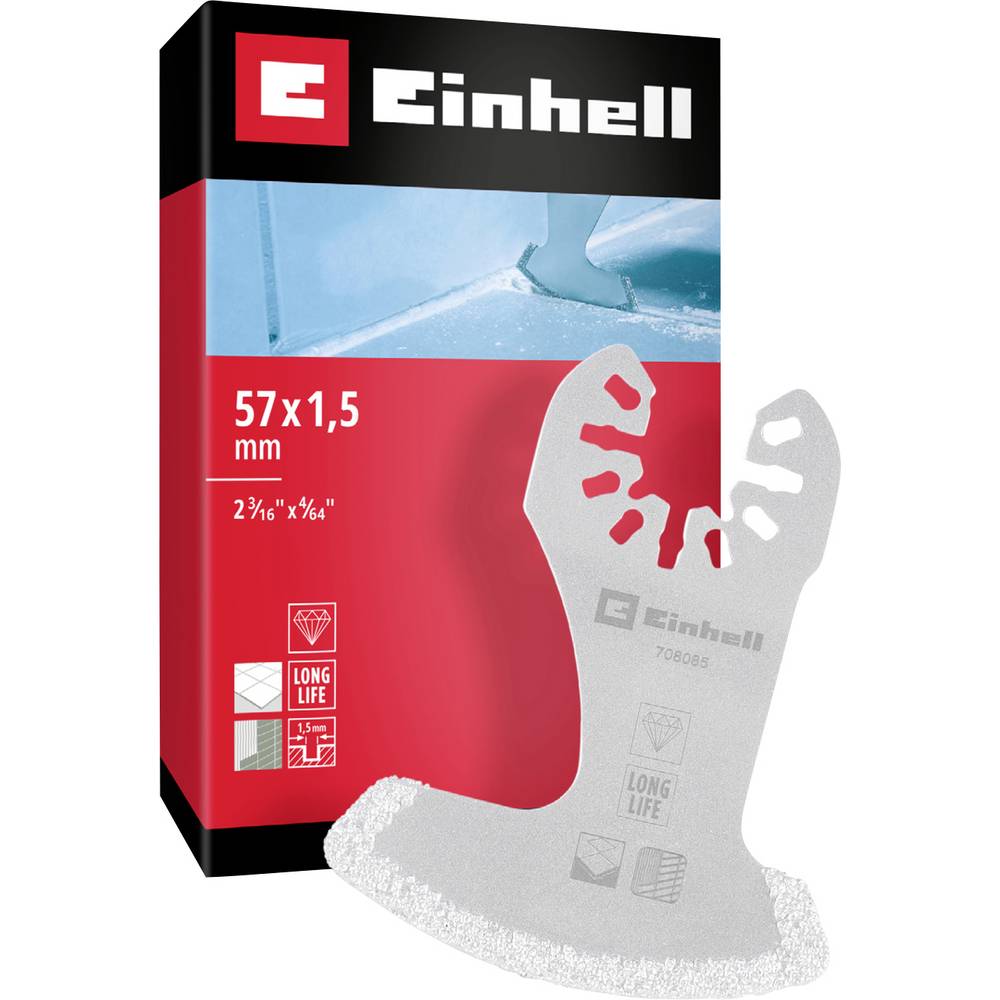 Einhell 708085 Segmentmesser DIA 57mm Diamant Zaagblad 57 mm 1 stuk(s)