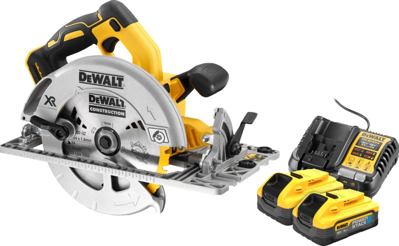 Dewalt DCS572NT-XJ 5,0 Ah POWERSTACK Accu (2x) Starterspakket