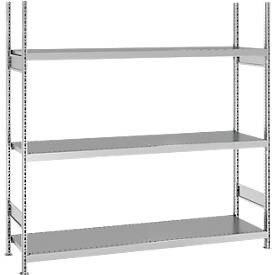 SSI Schäfer Breedvakstelling WR 3000, basissectie, diepte naar keuze 800 mm, hoogte 2278 mm, breedte 2282 mm