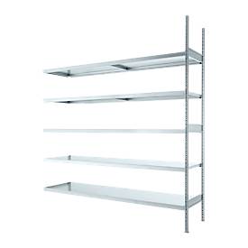 SSI Schäfer Breedvakstelling WR 3000, aanbouwsectie, diepte 800 mm, binnenwerkse sectiebreedte 2282 mm