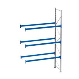 SSI Schäfer Palletstelling PR 600, aanbouwsectie, H 4700 mm, max. 800 kg, 2 dwarssteunen
