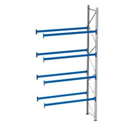 SSI Schäfer Palletstelling PR 600, aanbouwsectie, H 5800 mm, max. 1000 kg, 4 dwarssteunen
