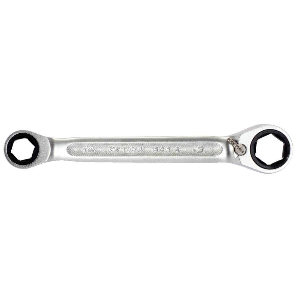 KS Tools 503.4513 503.4513 Ringsleutel met ratel Sleutelbreedte (metrisch) 14 - 19 mm