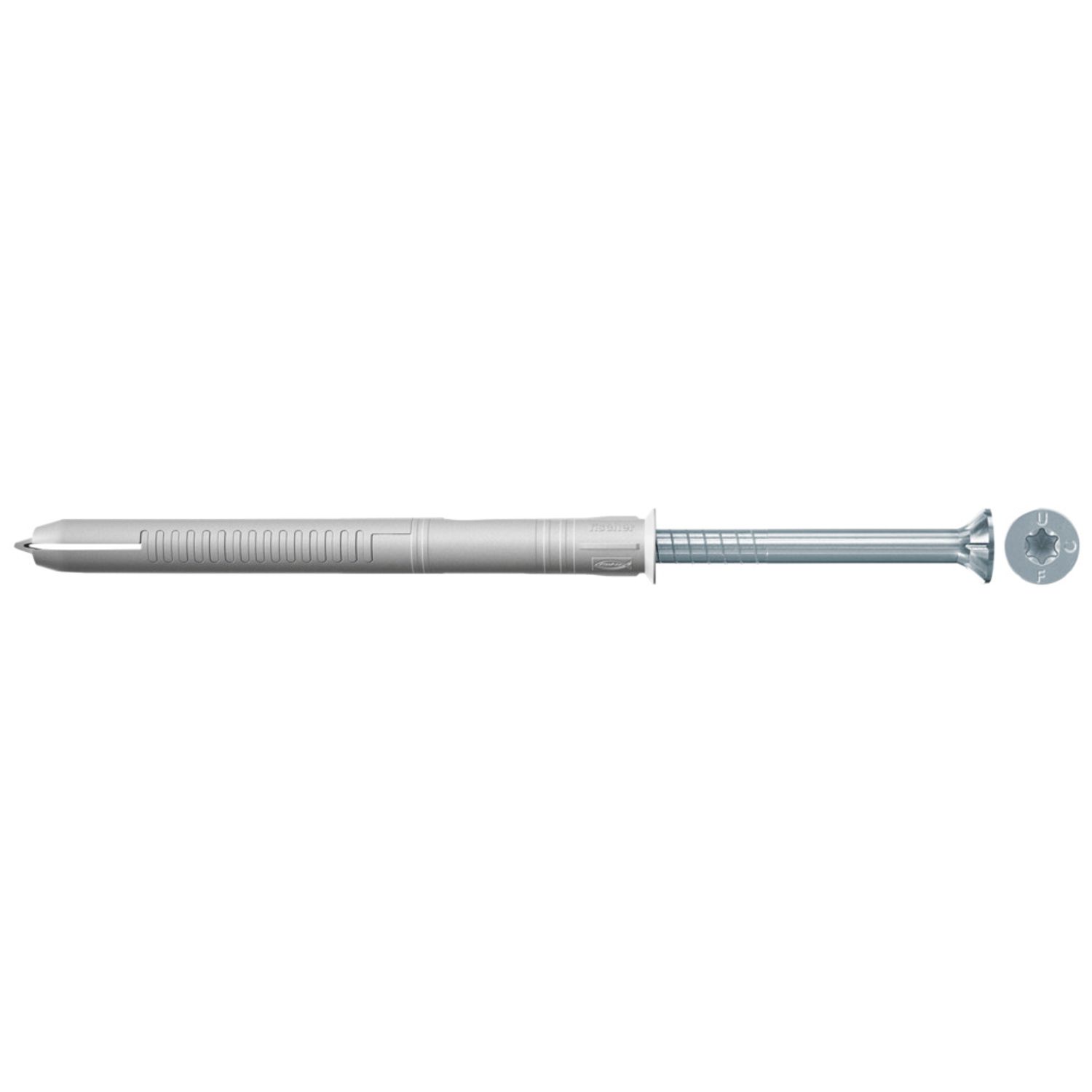 Fischer Universele Nylon Constructieplug Fur 10x80 T/10b + Schroef Verzonken Kop 10 St.