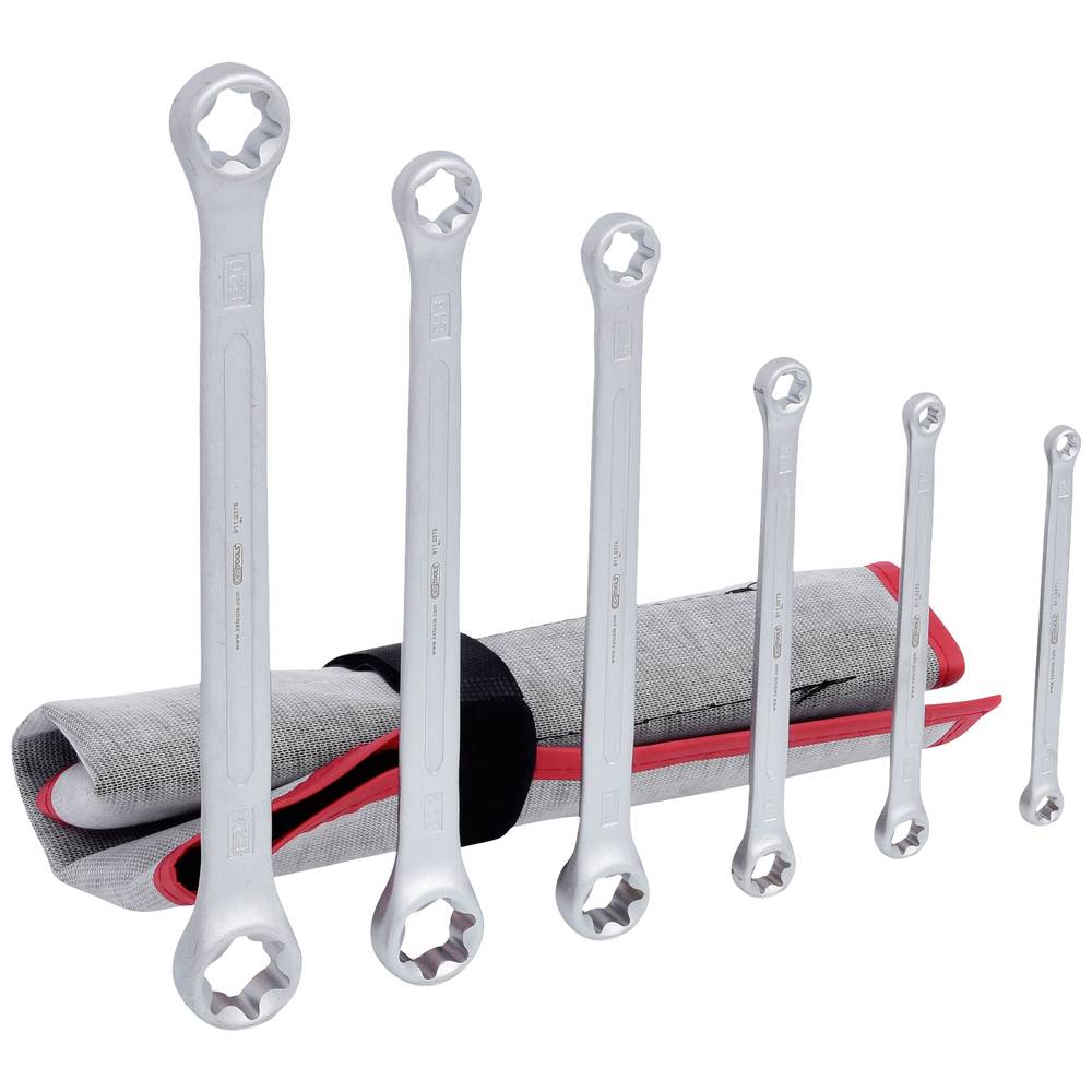 KS Tools 9110370 911.0370 Dubbele ringsleutelset Sleutelbreedte (metrisch) 6 - 24 mm