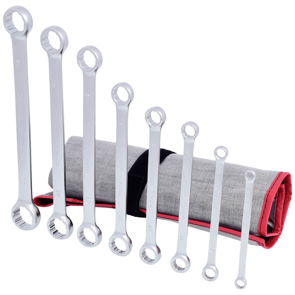 KS Tools 9200448 920.0448 Dubbele ringsleutelset Sleutelbreedte (metrisch) 6 - 22 mm