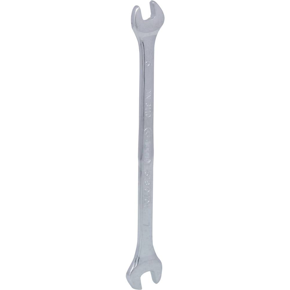 KS Tools 518.0701 518.0701 Dubbele steeksleutel Sleutelbreedte (metrisch) 6 - 7 mm