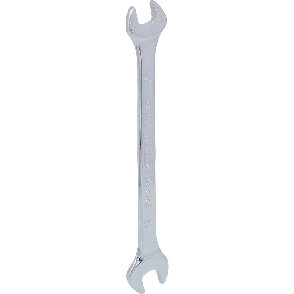 KS Tools 518.0704 518.0704 Dubbele steeksleutel Sleutelbreedte (metrisch) 10 - 11 mm