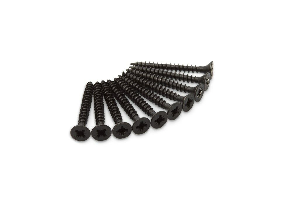 Dulimex schroeven RVS zwart 4,5x40 / Pozy drive