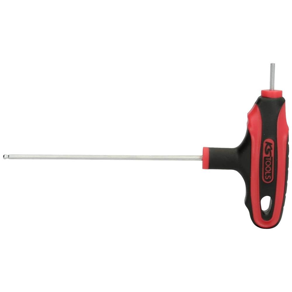 KS Tools 151.8131 Inbusschroevendraaier Sleutelbreedte (metrisch): 2.5 mm Afmeting, lengte: 140 mm