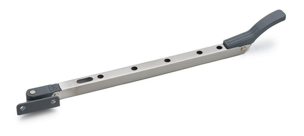 Dulimex Raamuitzetter verstelbaar 30cm RVS kopkaart