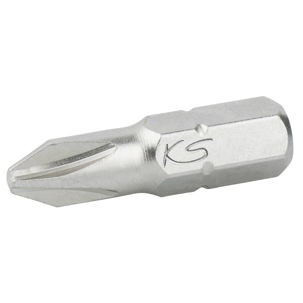 KS Tools 911.2204 9112204 Kruis-bit PH 2 Speciaal staal Vernikkeld C 6.3 1 stuk(s)