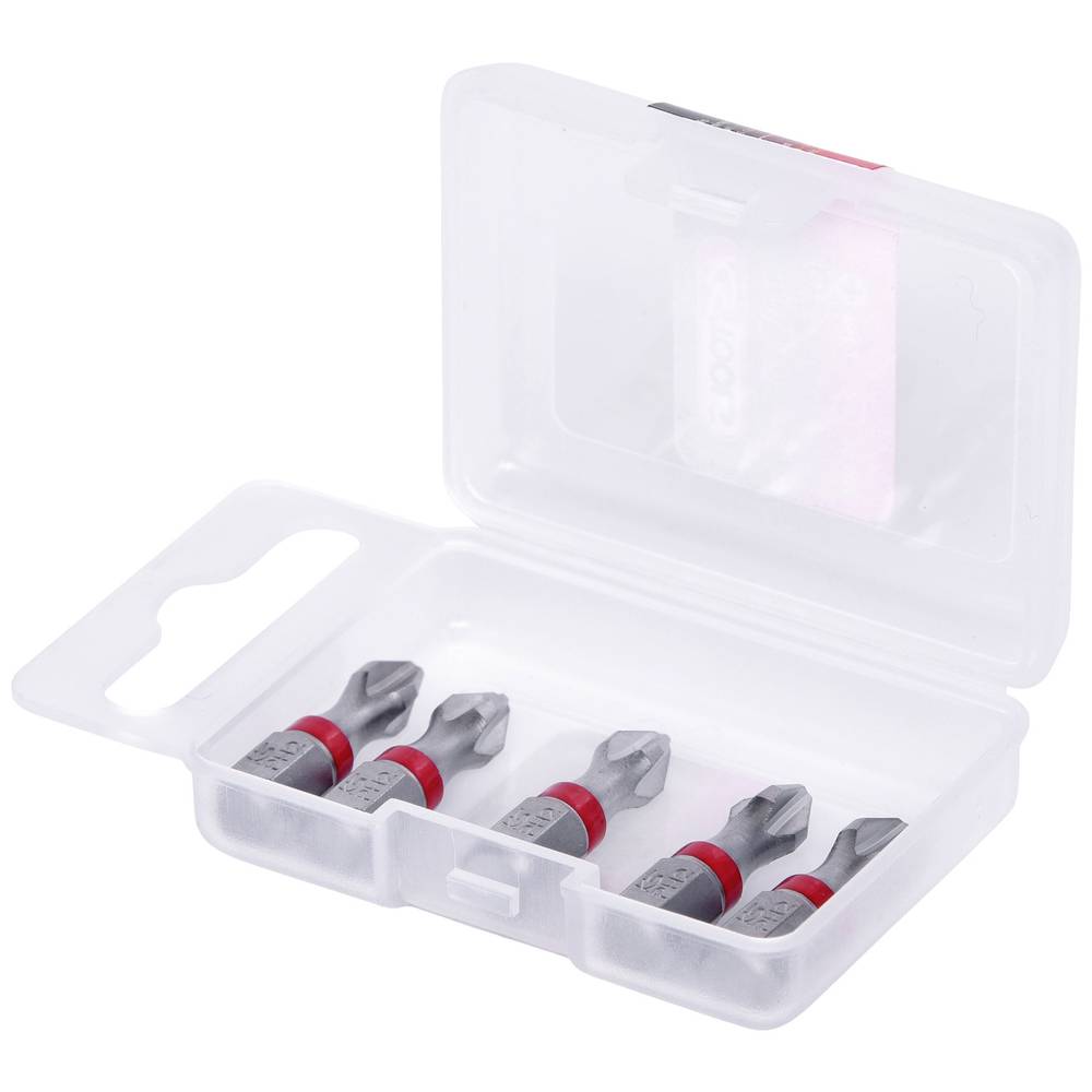 KS Tools 918.3111 9183111 Kruis-bit PH 2 Vernikkeld C 6.3 5 stuk(s)