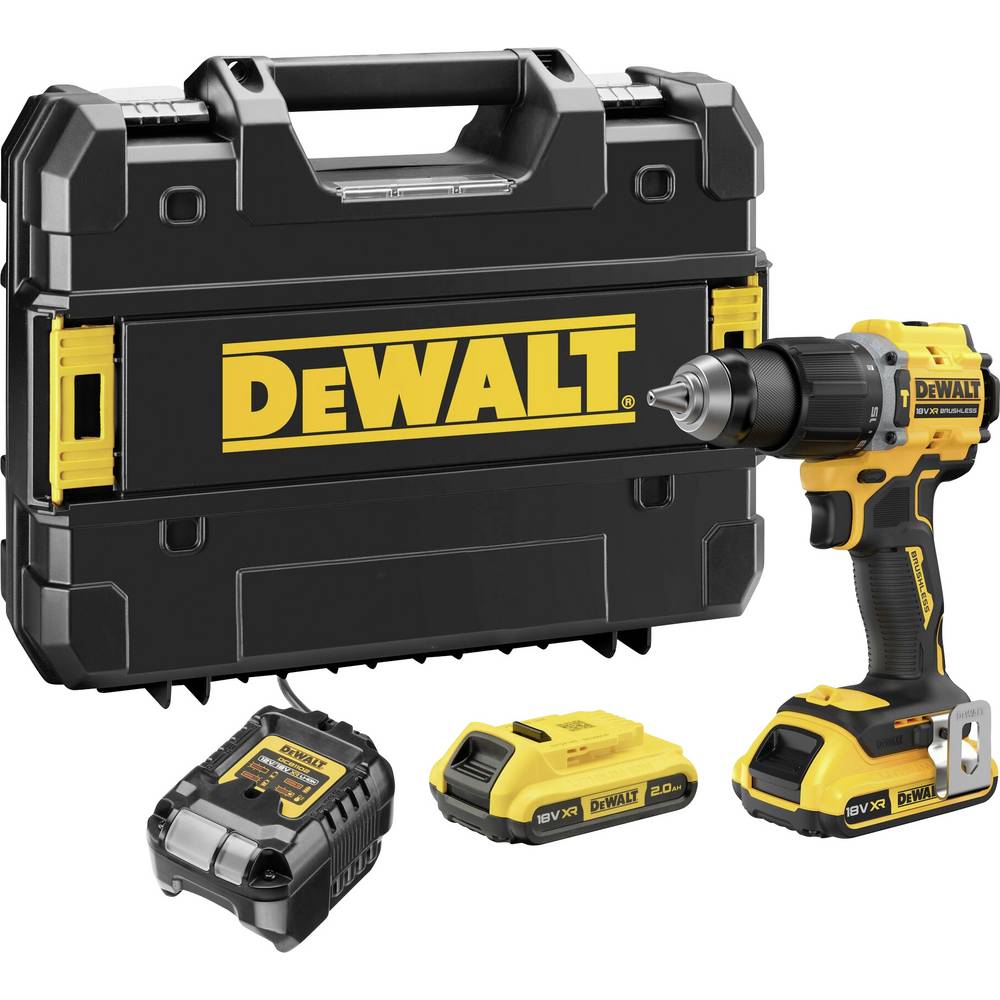 DEWALT DCD799D2T-QW Accu-klopboor/schroefmachine 2 snelheden Incl. 2 accus, Incl. lader, Incl. koffer