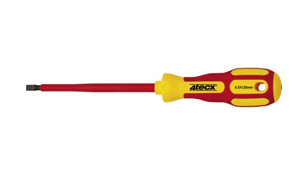 4tecx Schroevendraaier VDE gleuf 1,2 x 6,5mm 150mm