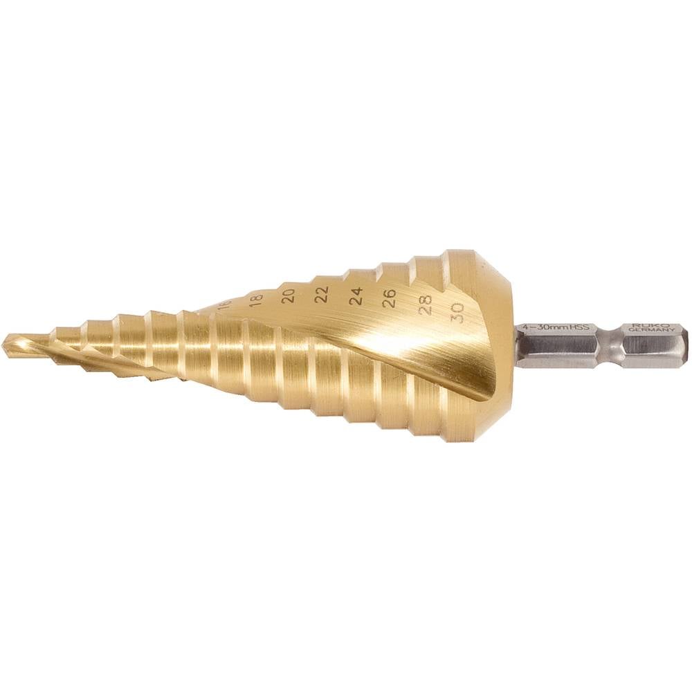 KS Tools 330.2347 HSS TiN Getrapte boor 6 - 37 mm 1 stuk(s)