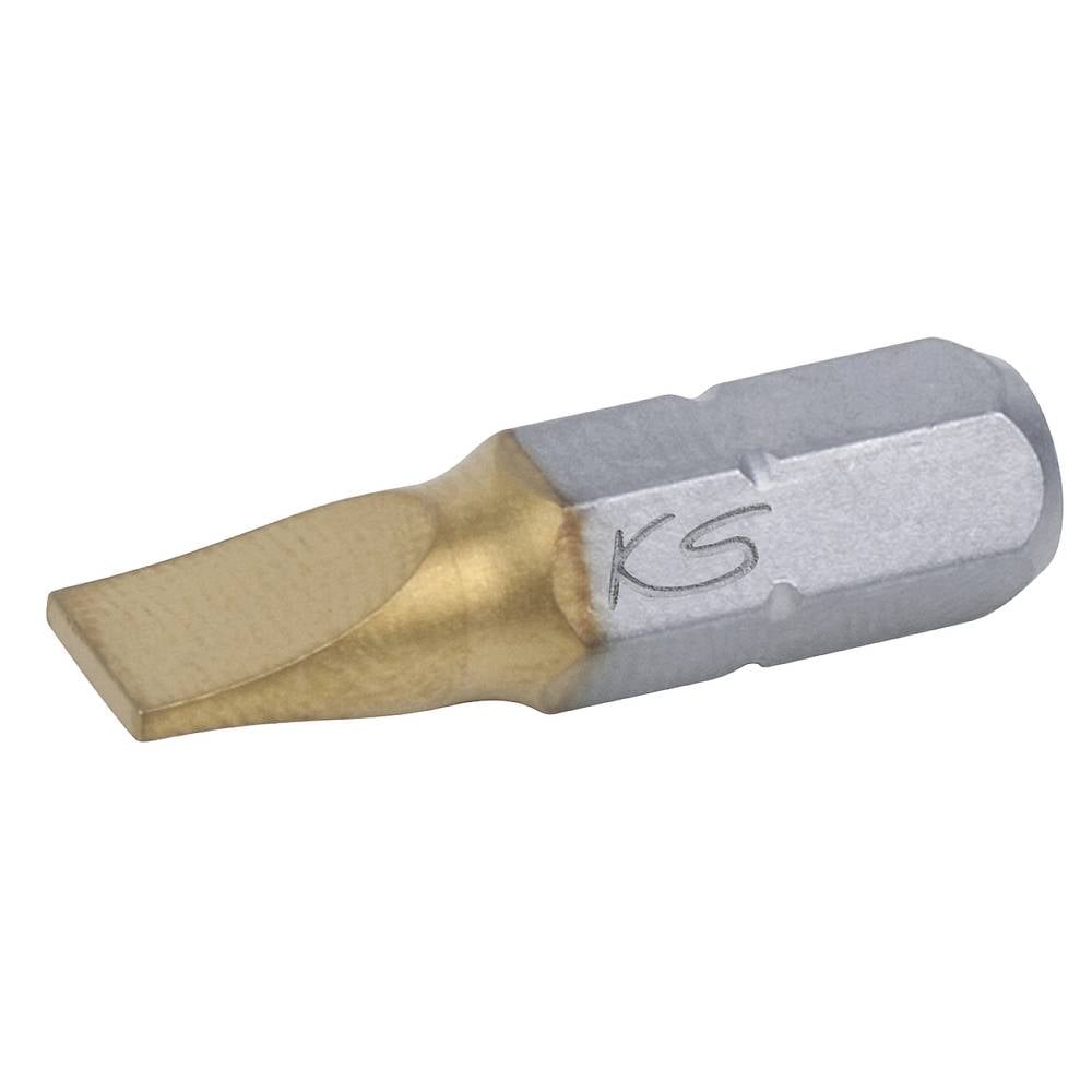 KS Tools 911.2634 Gleuf-bit 8 mm Gereedschapsstaal Titanium gecoat C 6.3 1 stuk(s)
