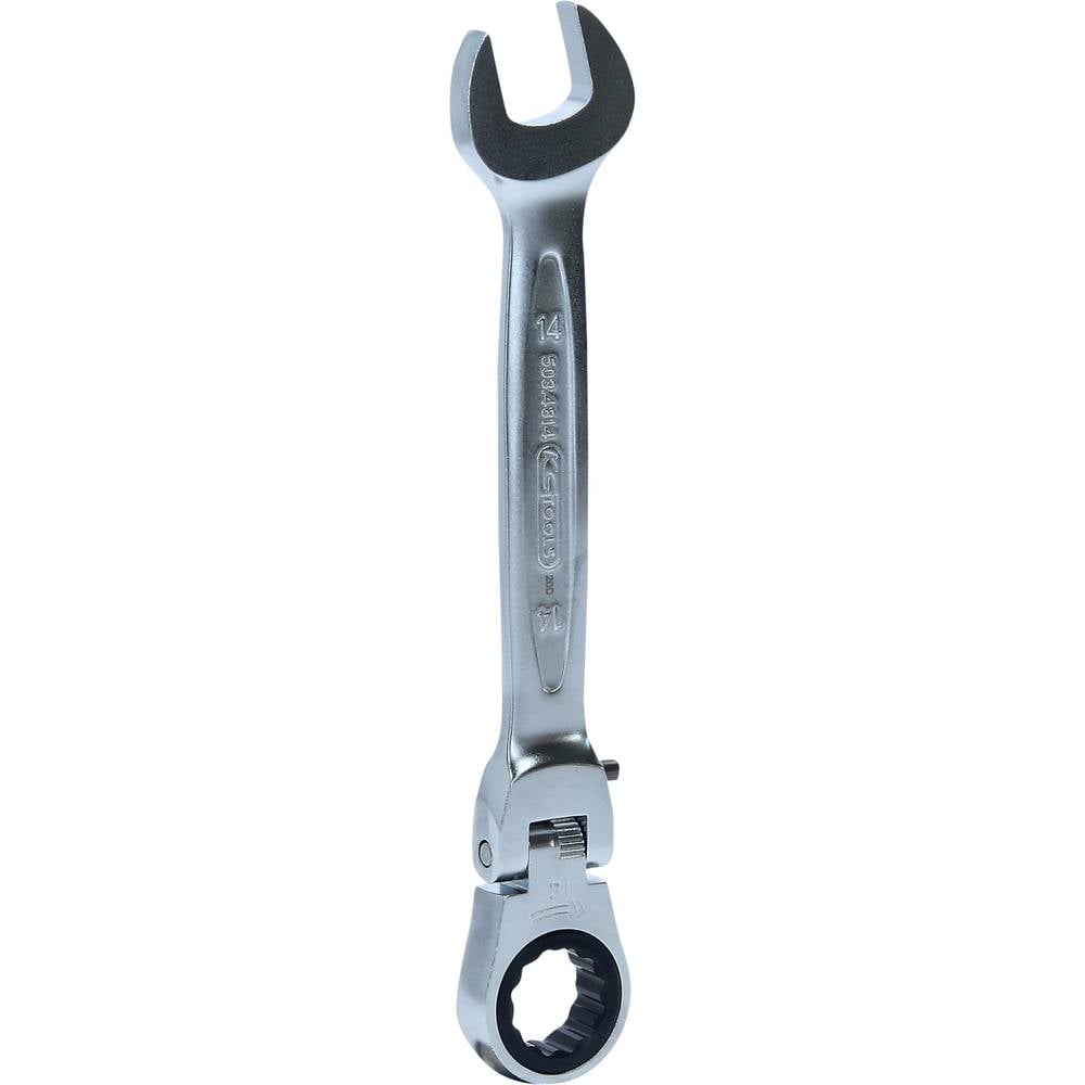 KS Tools 503.4814 503.4814 Steek-ringratelsleutel Sleutelbreedte (metrisch) 14 mm
