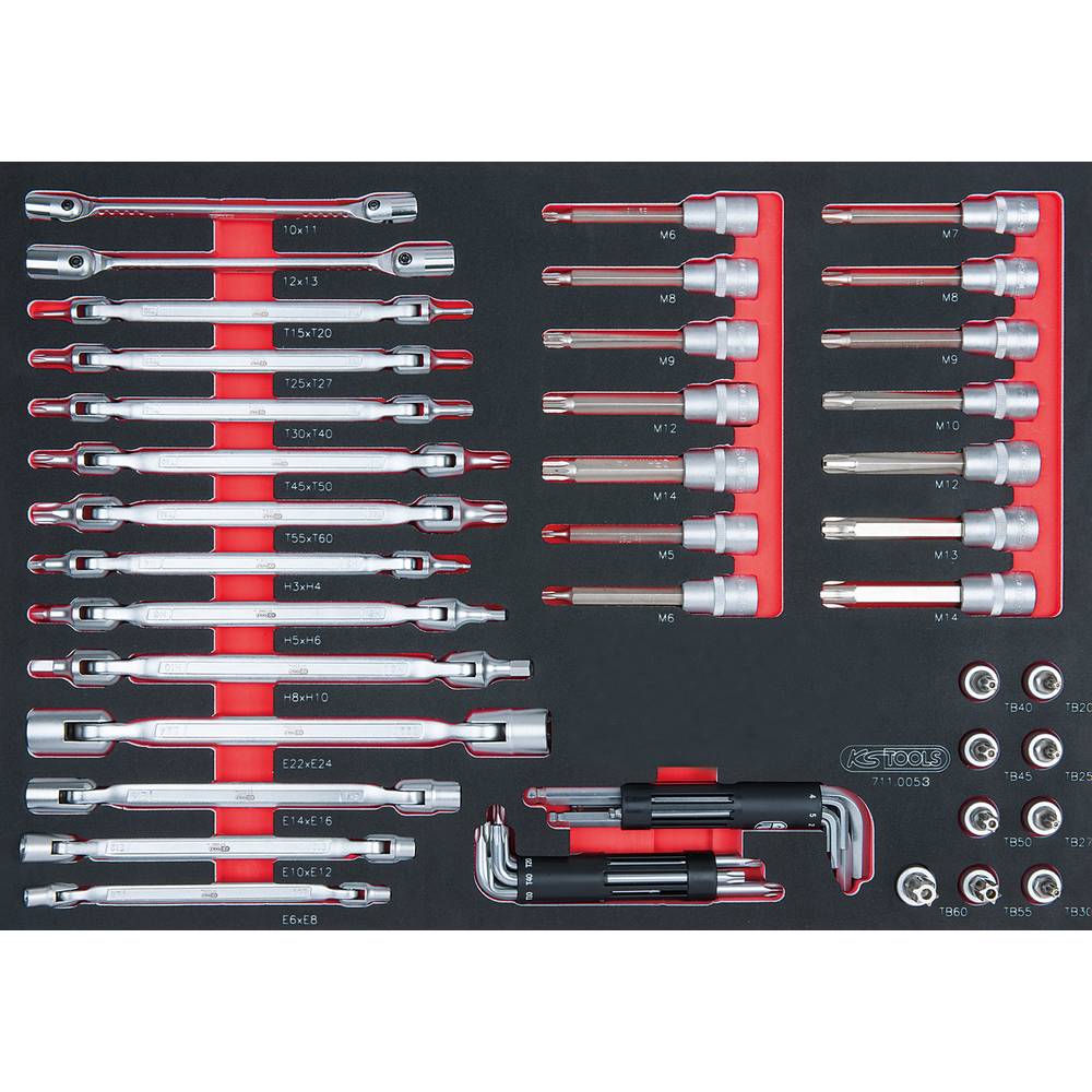 KS Tools 711.0053 711.0053 Dopsleutelset