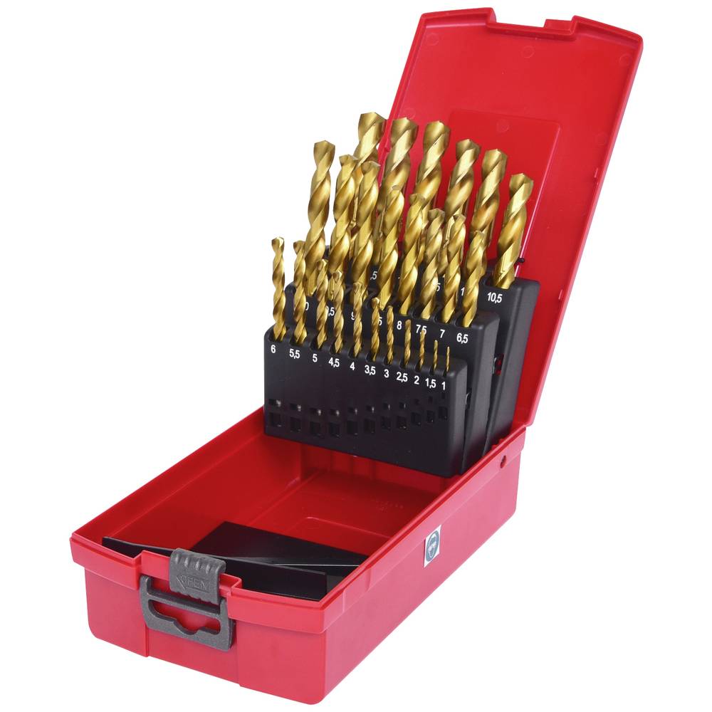 KS Tools 3304623 HSS TiN-punt Metaal-spiraalboorset 1 stuk(s)