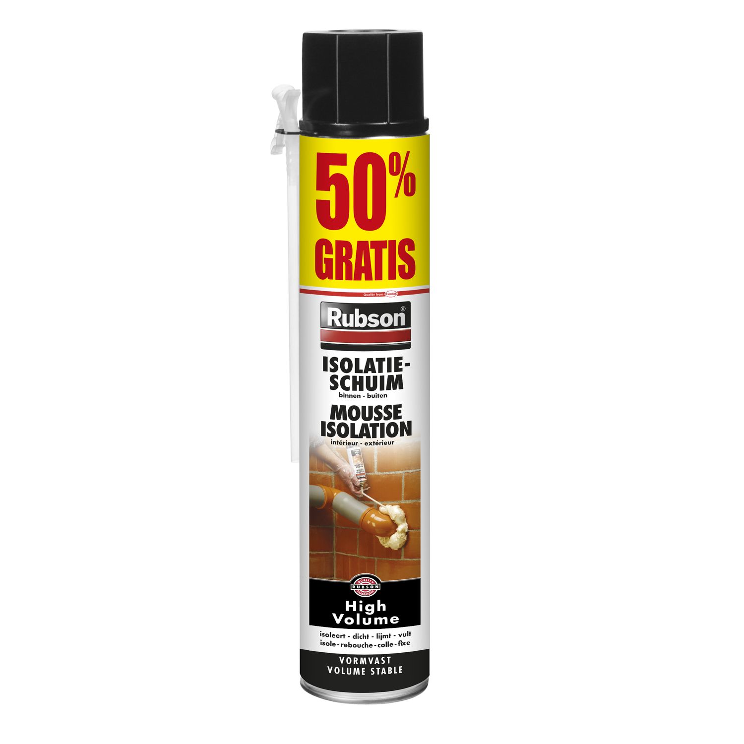 Rubson Isolatieschuim High Volume 500ml + 250ml Gratis