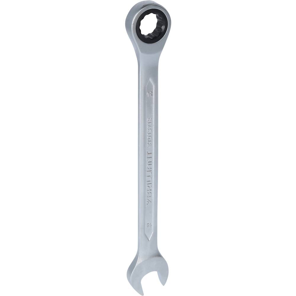 Brilliant Tools BT013712 BT013712 Ringsleutel met ratel Sleutelbreedte (metrisch) 12 mm