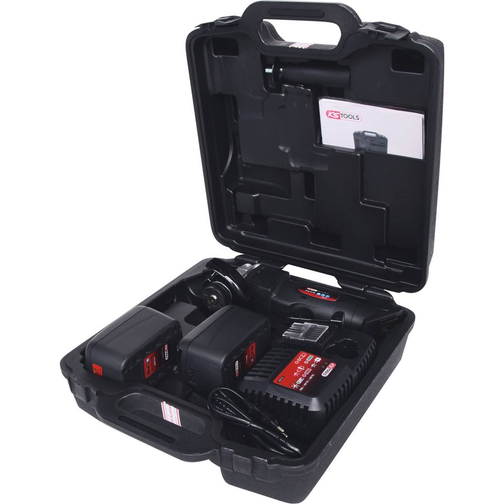 KS Tools 515.4111 Haakse accuslijper 115 mm 18.0 V 4.0 Ah