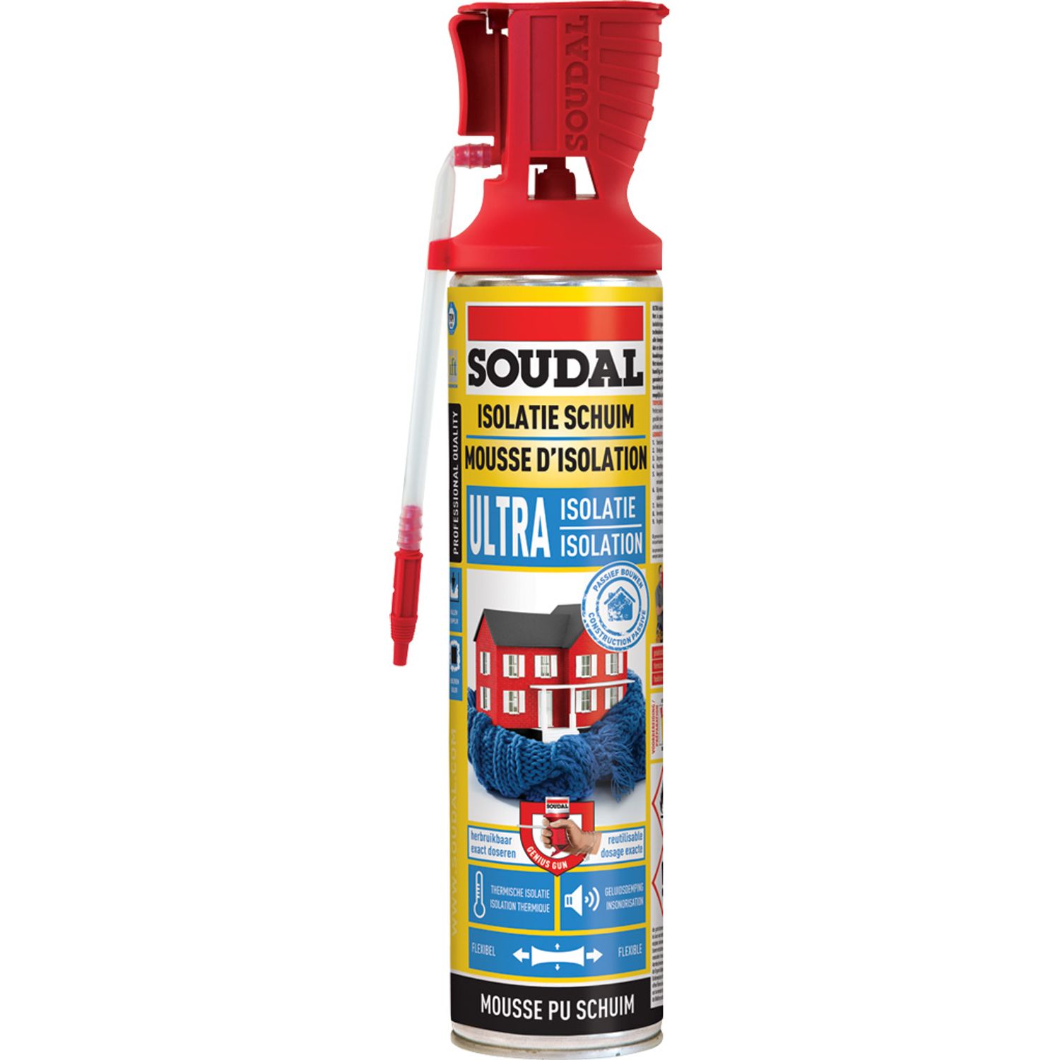 Soudal Isolatieschuim Genius Ultra 600ml
