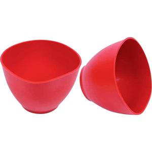 Haromac 38350001 Gipsanerbeker conisch rood, superflexibel Gipsmengbeker