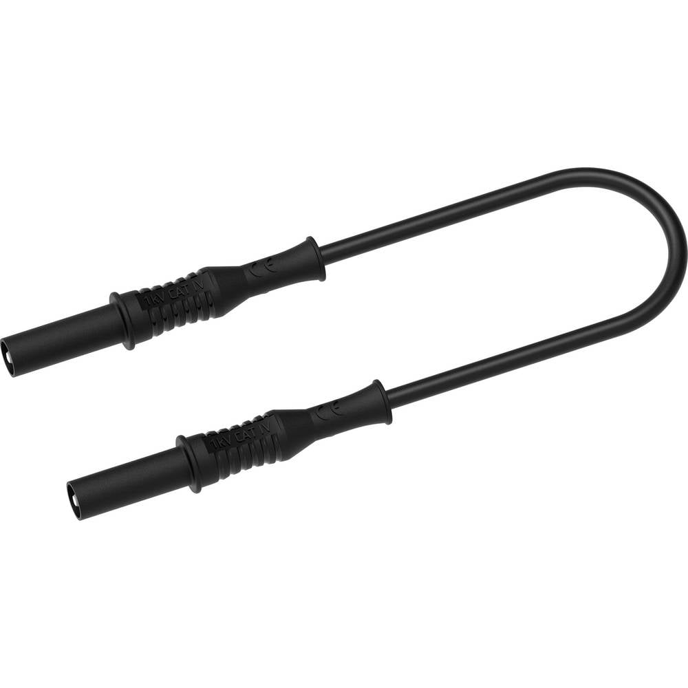 Electro PJP 2312-IECIV-CD1-100N Meetsnoer Steekaansluiting 4 mm 1 m Zwart 1 stuk(s)