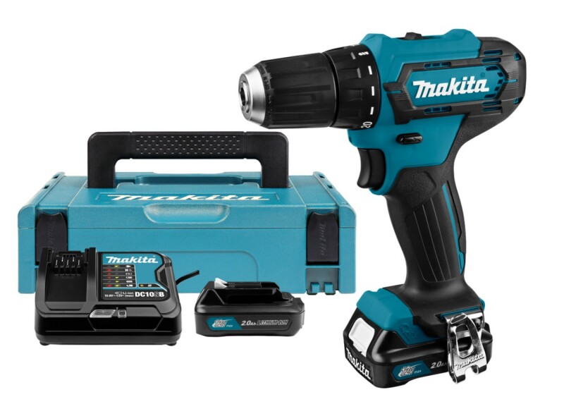 Makita DF333DSA 12V Max Li-Ion Accu Boor-/schroefmachine Set (1x 2.0Ah Accu) In Mbox