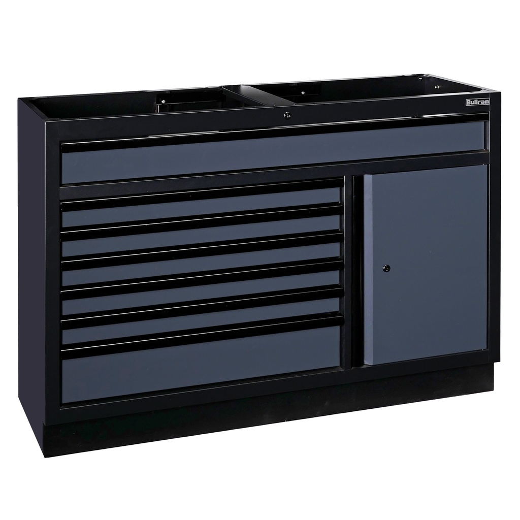 Bullram Onderkast 7 laden 1 deur zonder werkblad