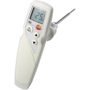 Testo 105 Insteekthermometer (HACCP) Meetbereik temperatuur -50 tot 275 &deg;C Sensortype K Conform HACCP
