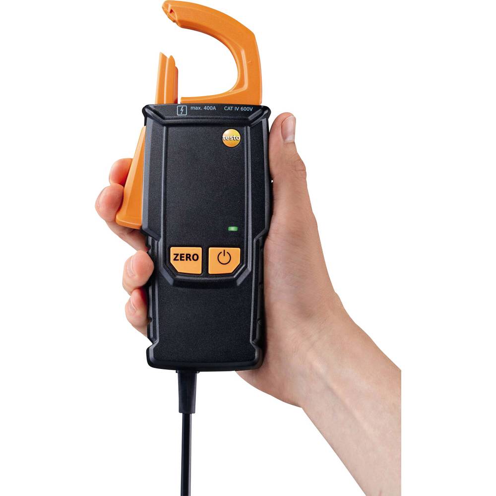 Testo 0590 0003 Stroomtangadapter Meetbereik A/AC (bereik): 0 - 400 A Meetbereik A/DC (bereik): 0 - 400 A