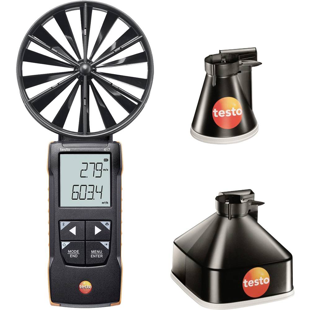 Testo 417-1 Windmeter 0.3 tot 20 m/s