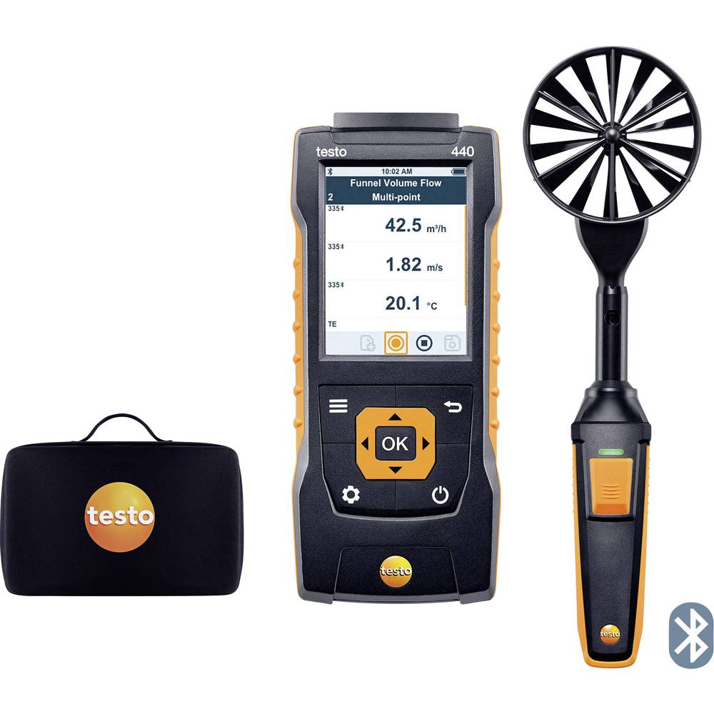 Testo 440 Set 100 mm Windmeter