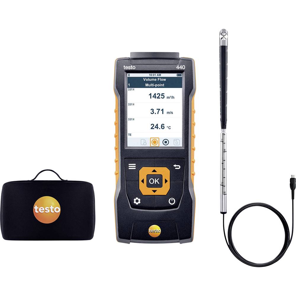 Testo 440 Set 16 mm Windmeter